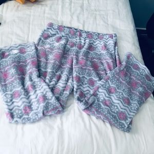 *3 for $12* Plush fleece pajama bottoms